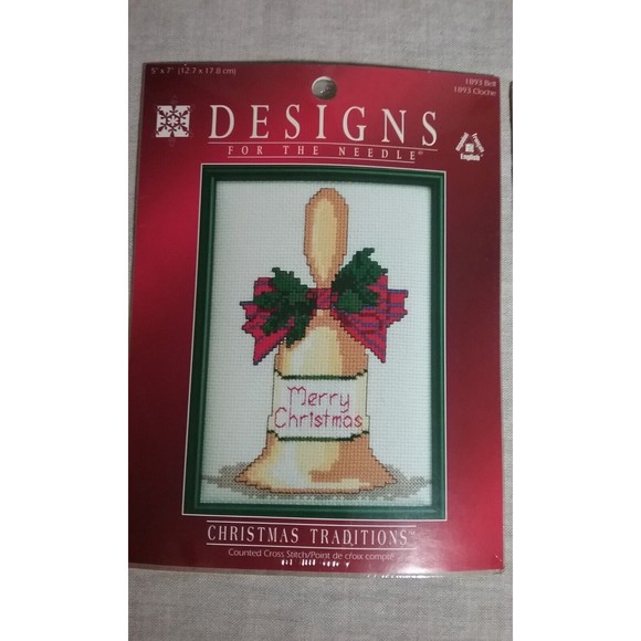 Vintage Christmas Traditions Cross Stitch Kits Designs for the Needle Lot of 3 - Picture 2 of 8